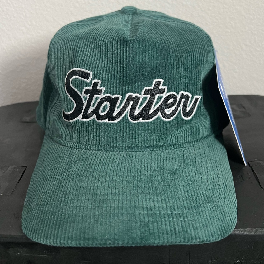 STARTER Corduroy Green hat